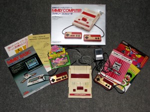The beginning of Nintendo's success in video gaming. The predecessor to the North American Nintendo Entertainment System (NES) launched later in 1985